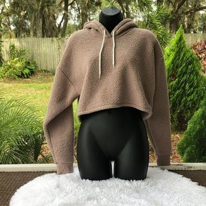 Gilly Hicks Oversized Sherpa Hoodie XS